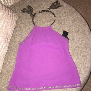 Sale❗️💜Purple backless top💜